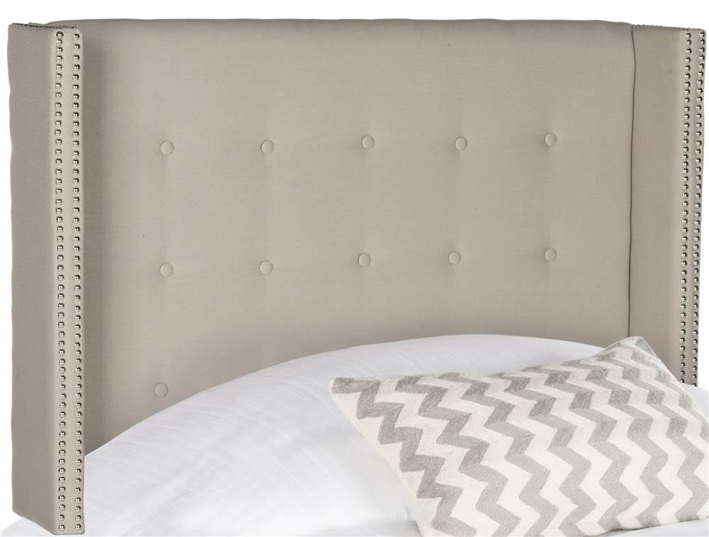 Taupe Tufted Winged Headboard Twin X813
