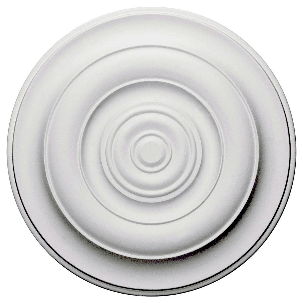 18x22OD x 1 1/2x22P Hand-Painted Ceiling Medallion J9503