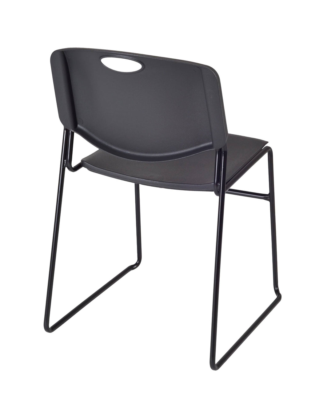 30x22 Square Breakroom Table with 4 Stack Chairs G91944