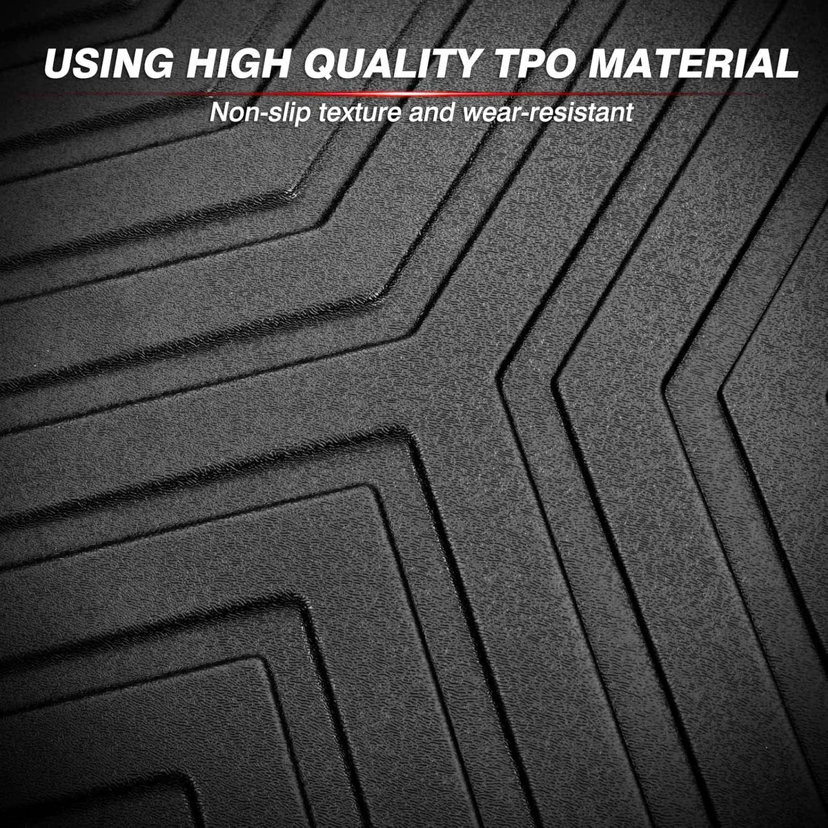 All Weather Cargo Liner Rear Trunk Liner Non-Slip TPO F300