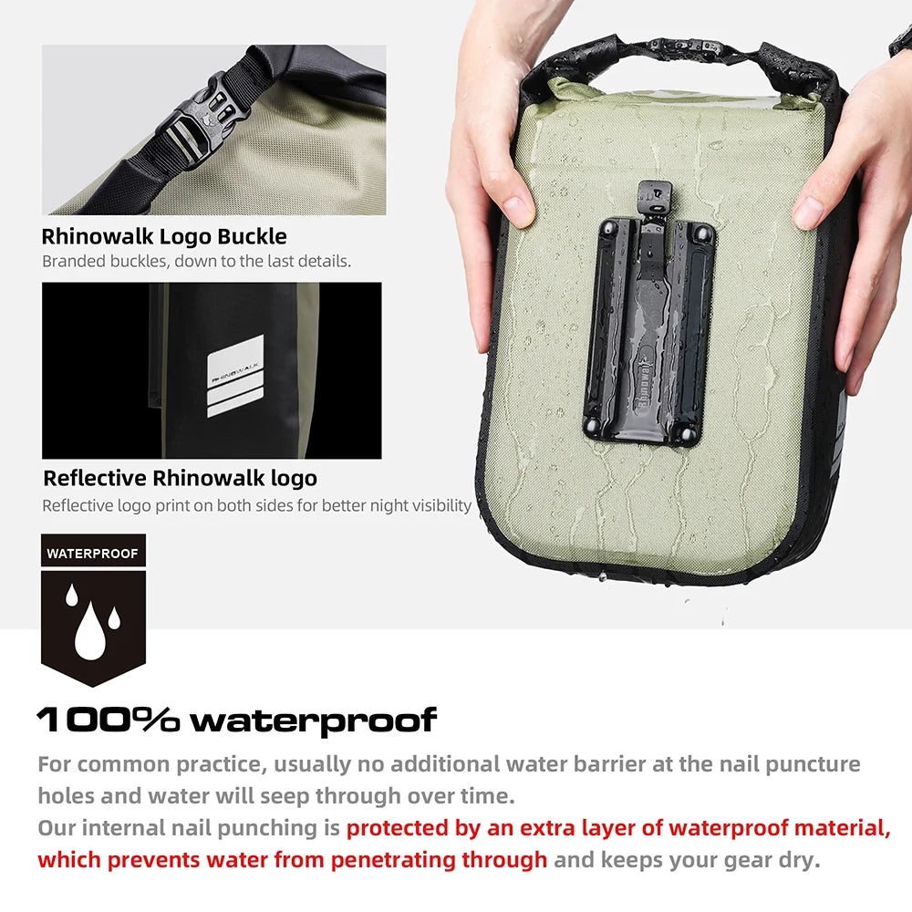 4L Bike Front Fork Bag Waterproof Cycling Bag I10022