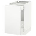 White Base Cabinet with Pull-Out Storage A631337