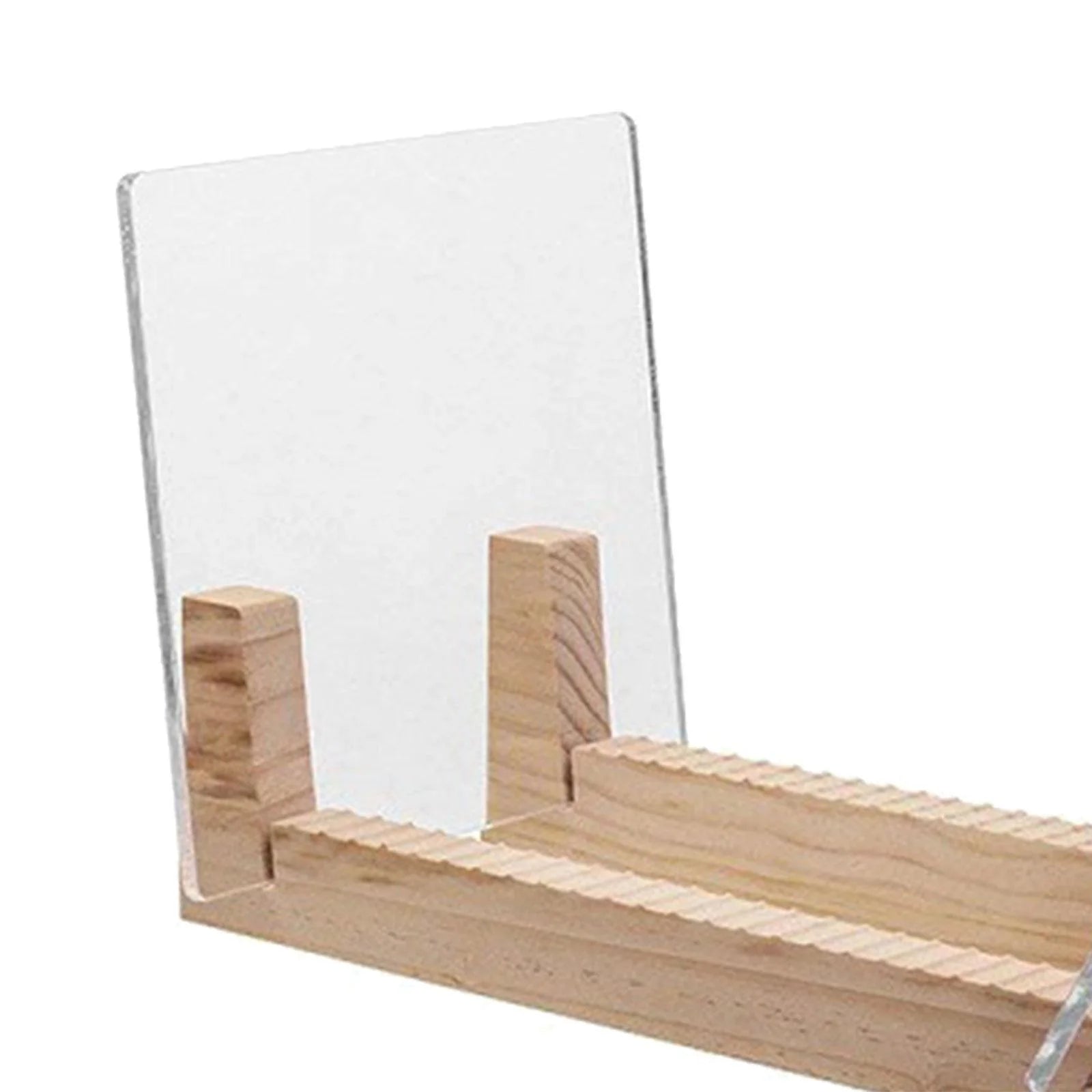 Acrylic Record Storage Holder Tabletop CD Display Rack X30063