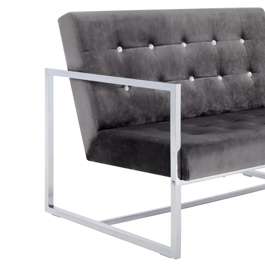 2-Seater Sofa Dark Gray U967