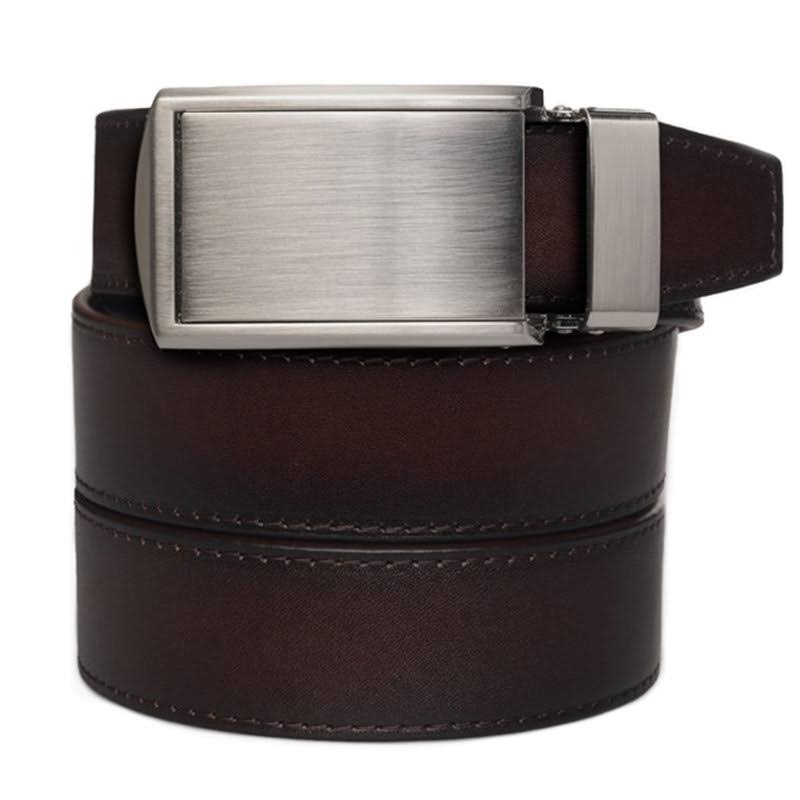 Mahogany Full Grain Leather Belt C3362
