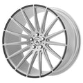 20x10.5 5x112 +38mm Brushed Silver Wheel Rim O30512