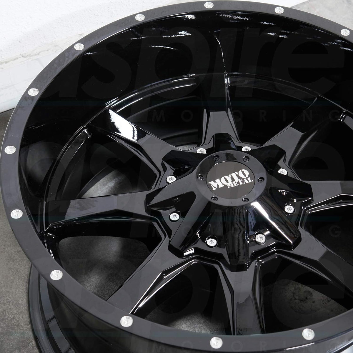 20x10 6x135/6x5.5" -24mm Gloss Black Wheel Rim 20" Inch T55740