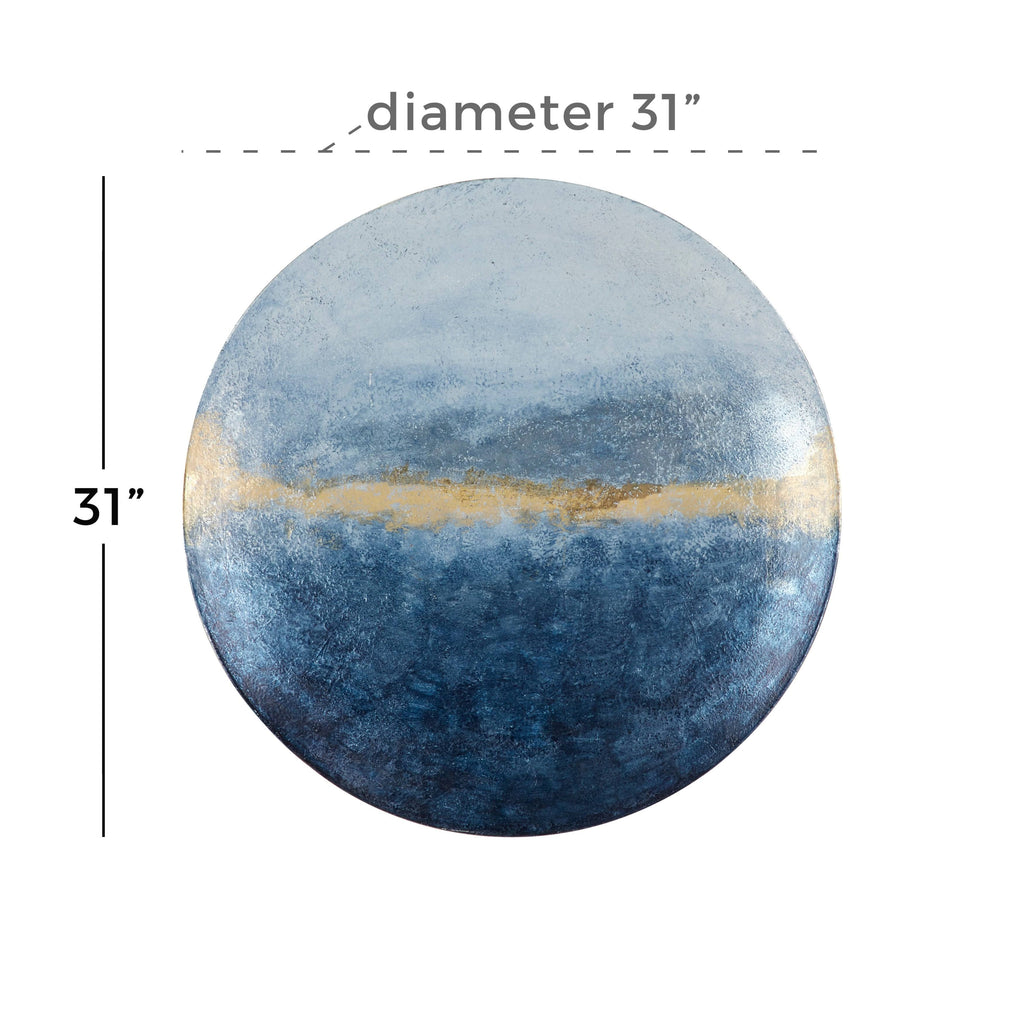 Metal Round Wall Decor A88386