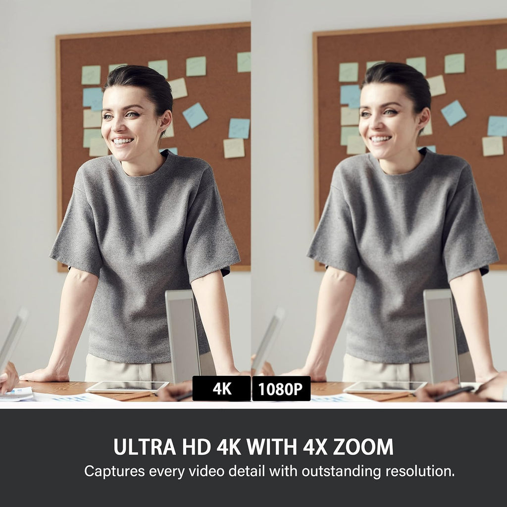 4k Conference Room Camera with Microphone L628