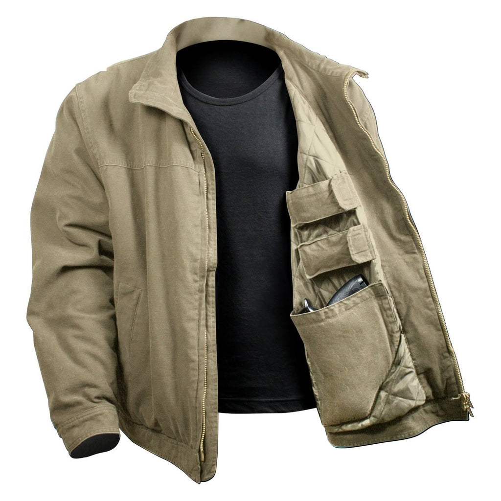 Khaki Concealed Carry Jacket G917707