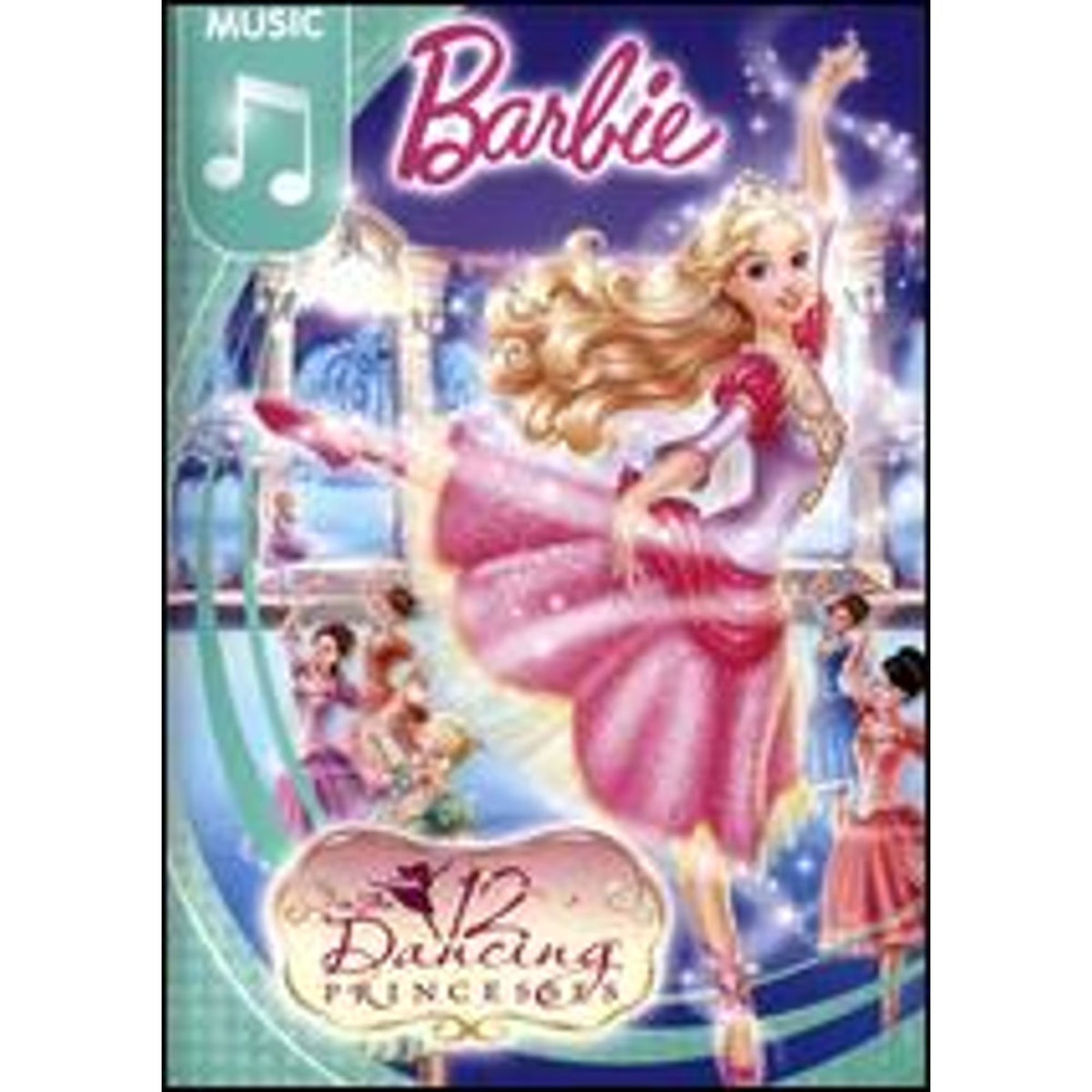 Barbie in the 12 Dancing Princesses DVD B796