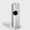 Stainless Steel Floor Standing Wipe Dispenser with Built-in Trash Receptacle L294911