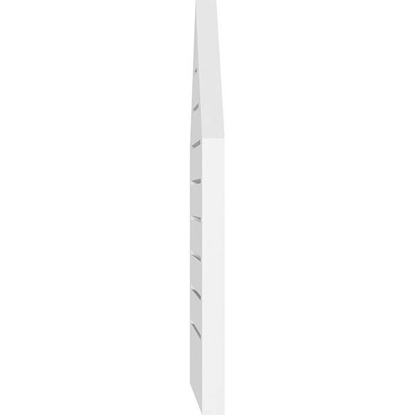 Peaked Top Surface Mount PVC Gable Vent G939