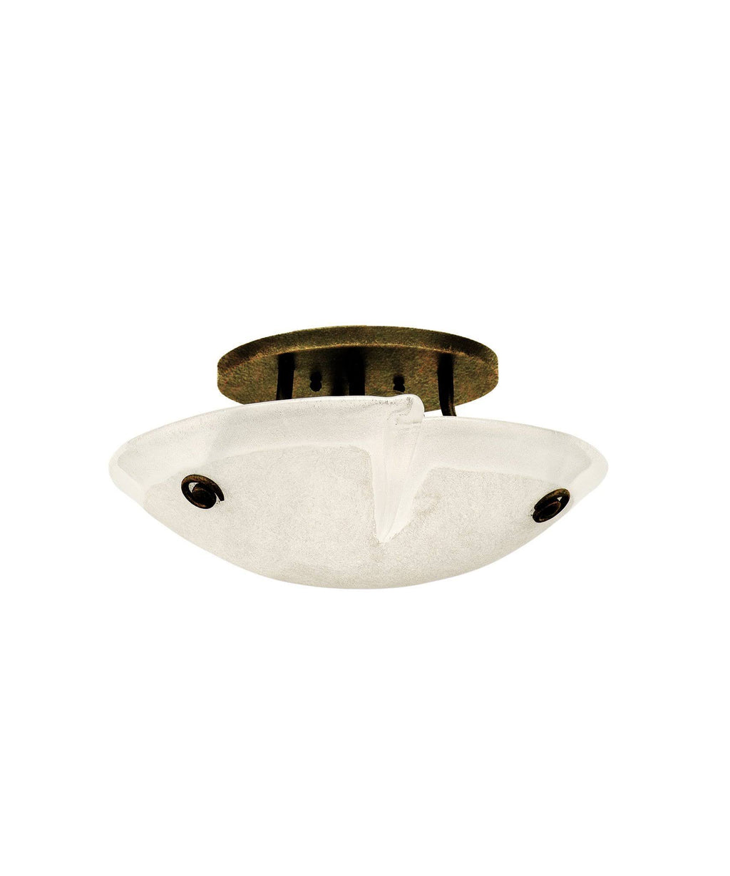 Antique Copper Flush Mount B809