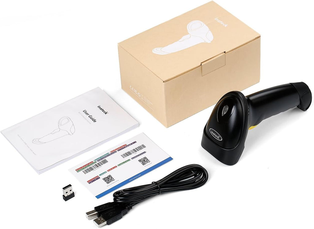 Wireless Bluetooth 2D Barcode Scanner F758933