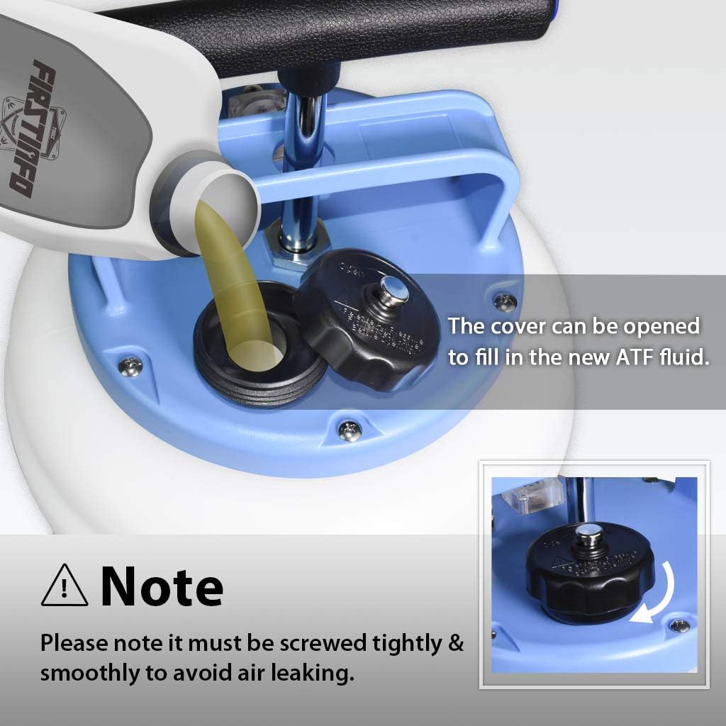 10.5 Liter Manual ATF Refill System with 14 Pieces Adapters F7256