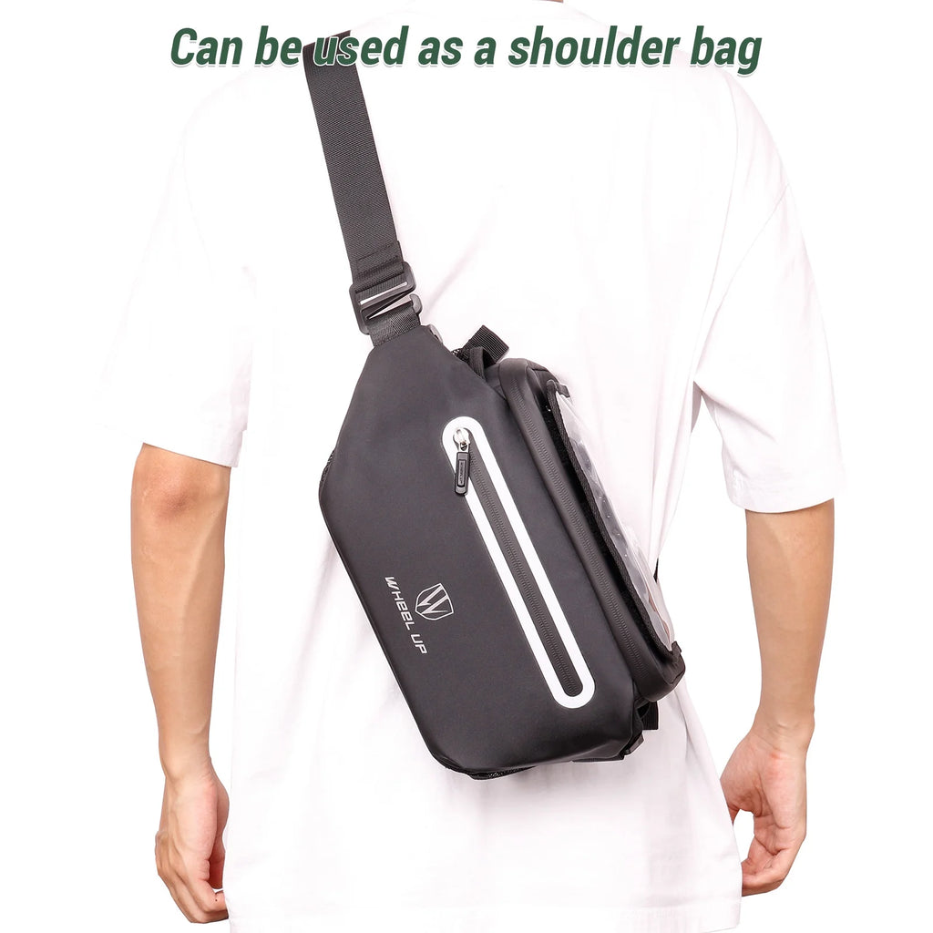 Bicycle Bag with Handlebar Storage Pouch and Phone Holder X598593