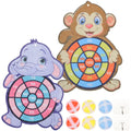 2 Sets Children's Sticky Ball Darts Board Toy Kit A948909