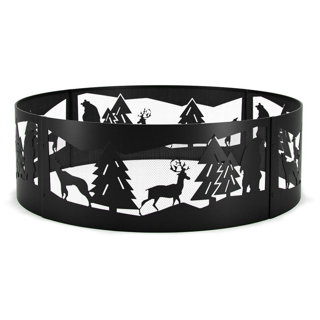 Heavy Duty Campfire Fire Pit Ring L535