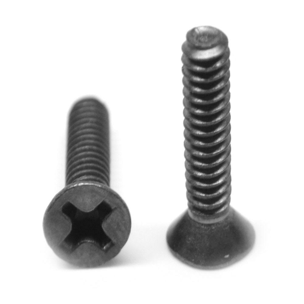 Black Oxide #6-32 x 1/2 Coarse Thread Machine Screw O71649