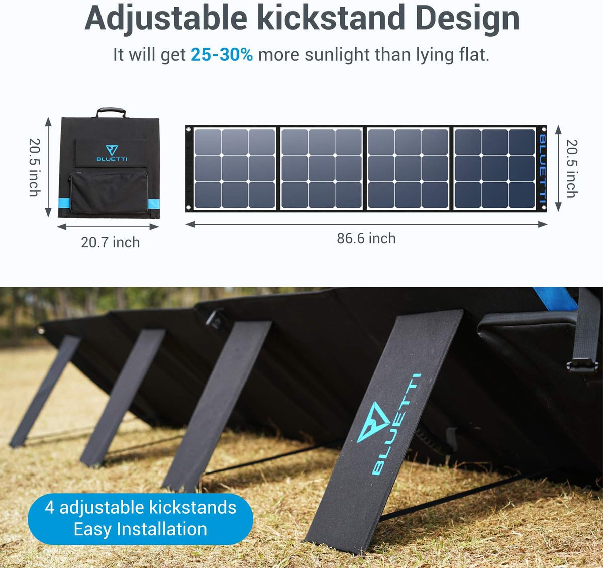 200W Portable Foldable Solar Panel G241