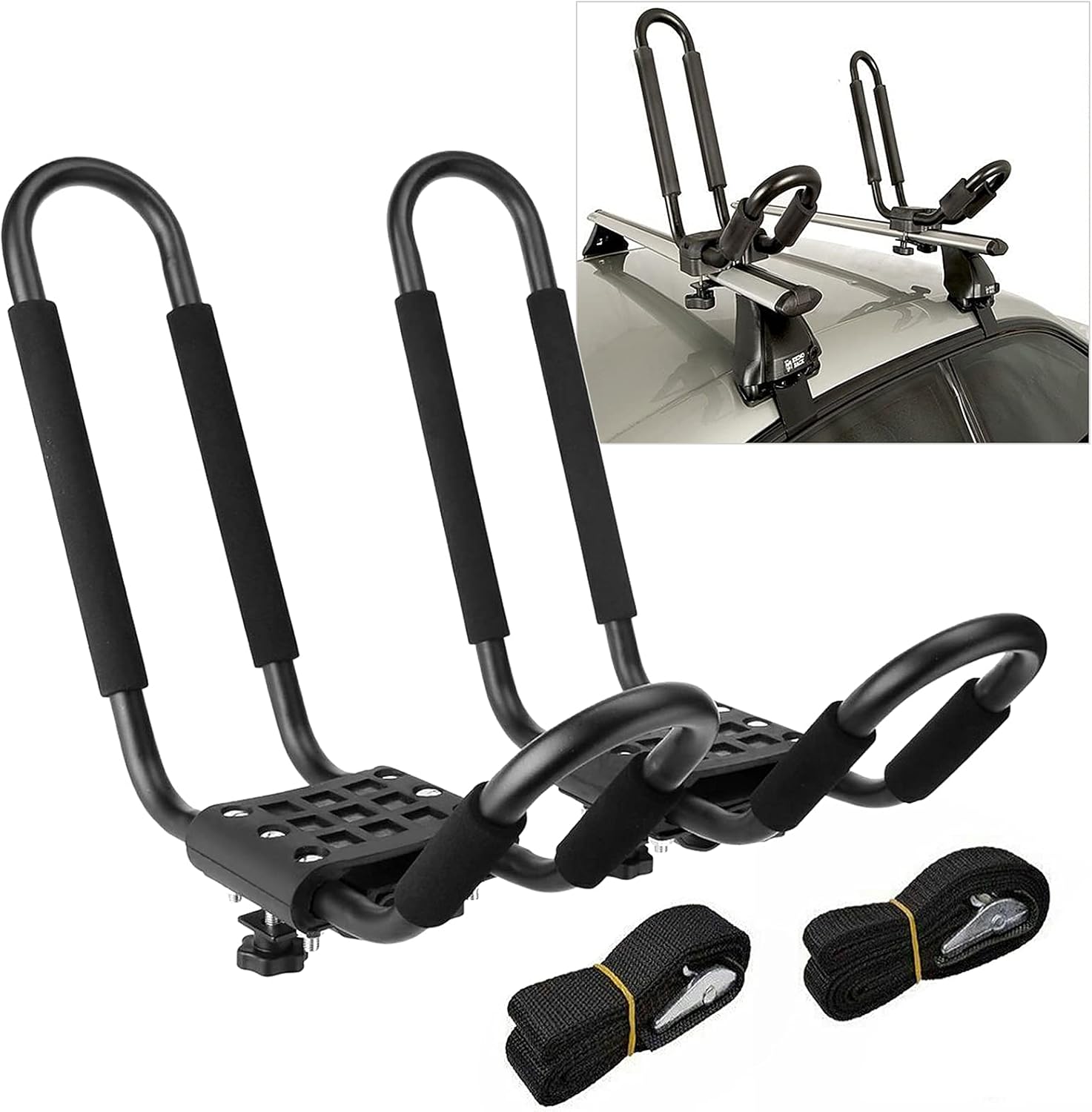 Kayak Roof Rack for Car SUV Truck Crossbars Pack of 2 X151