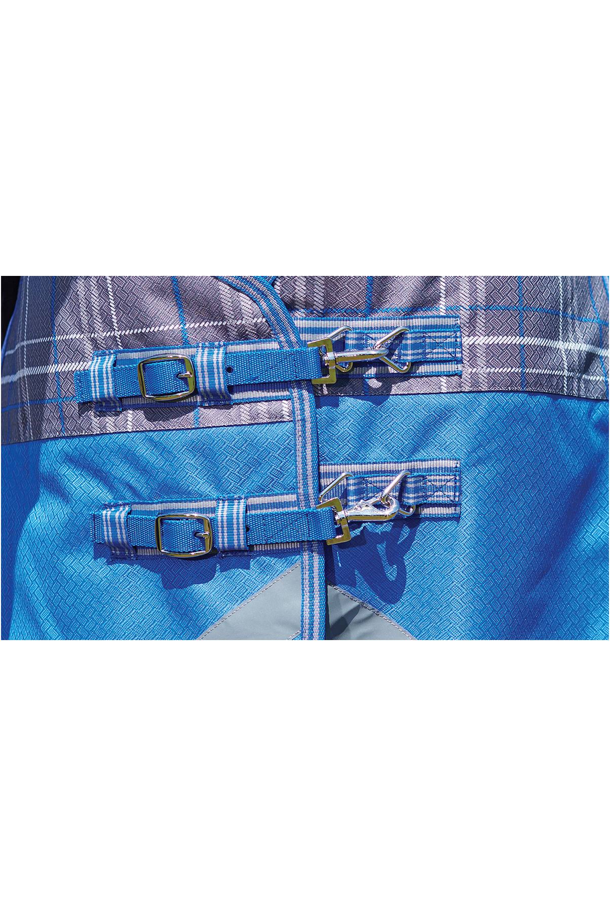 Grey Plaid Detach-A-Neck Medium Y543666