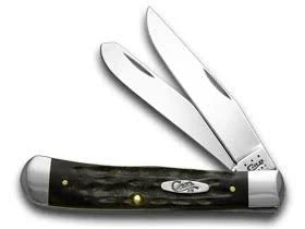 Jigged Buffalo Horn Trapper L395377