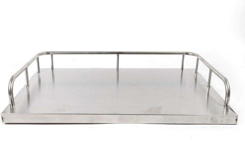 Stainless Steel Utility Service Cart with Silent Omnidirectional Wheel X83537