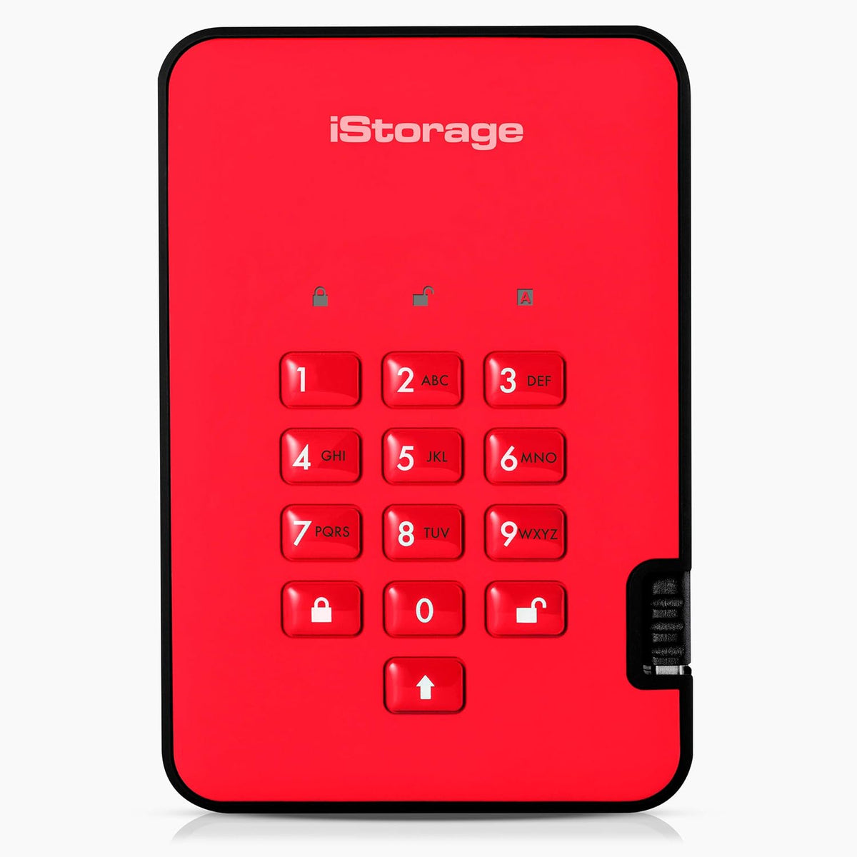 Green Secure Portable Hard Drive W514