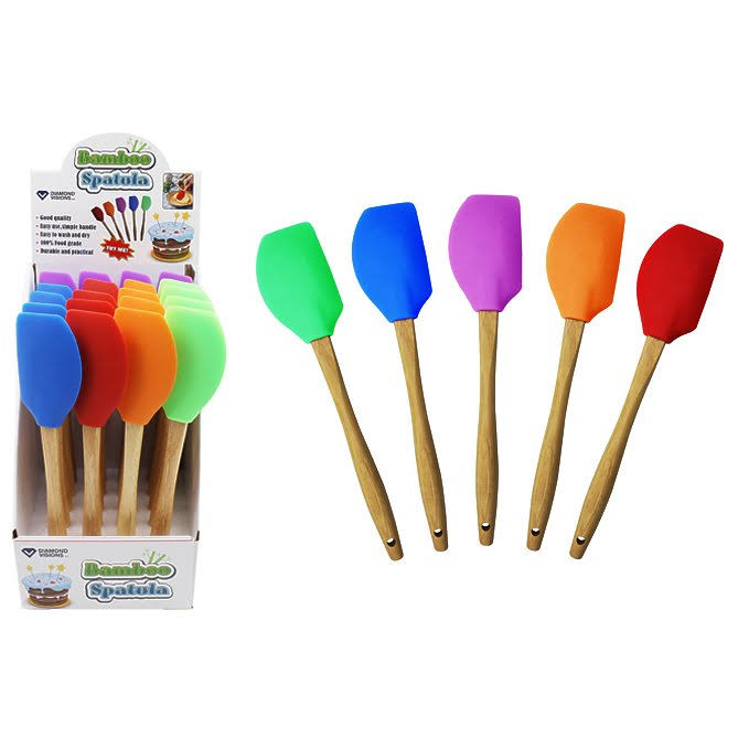 Silicone Spatula with Bamboo Handle A449809