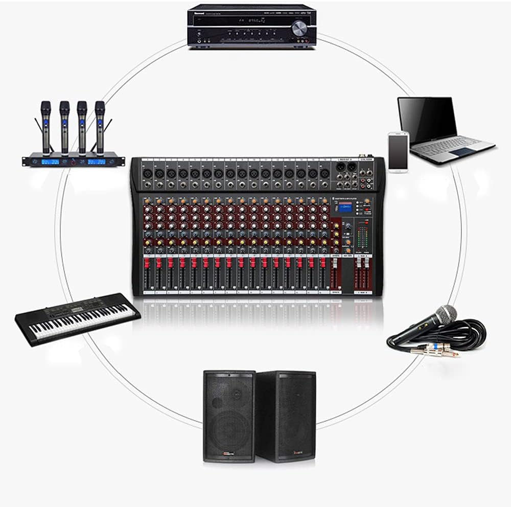 16-Channel Bluetooth Mixing Amplifier D5466