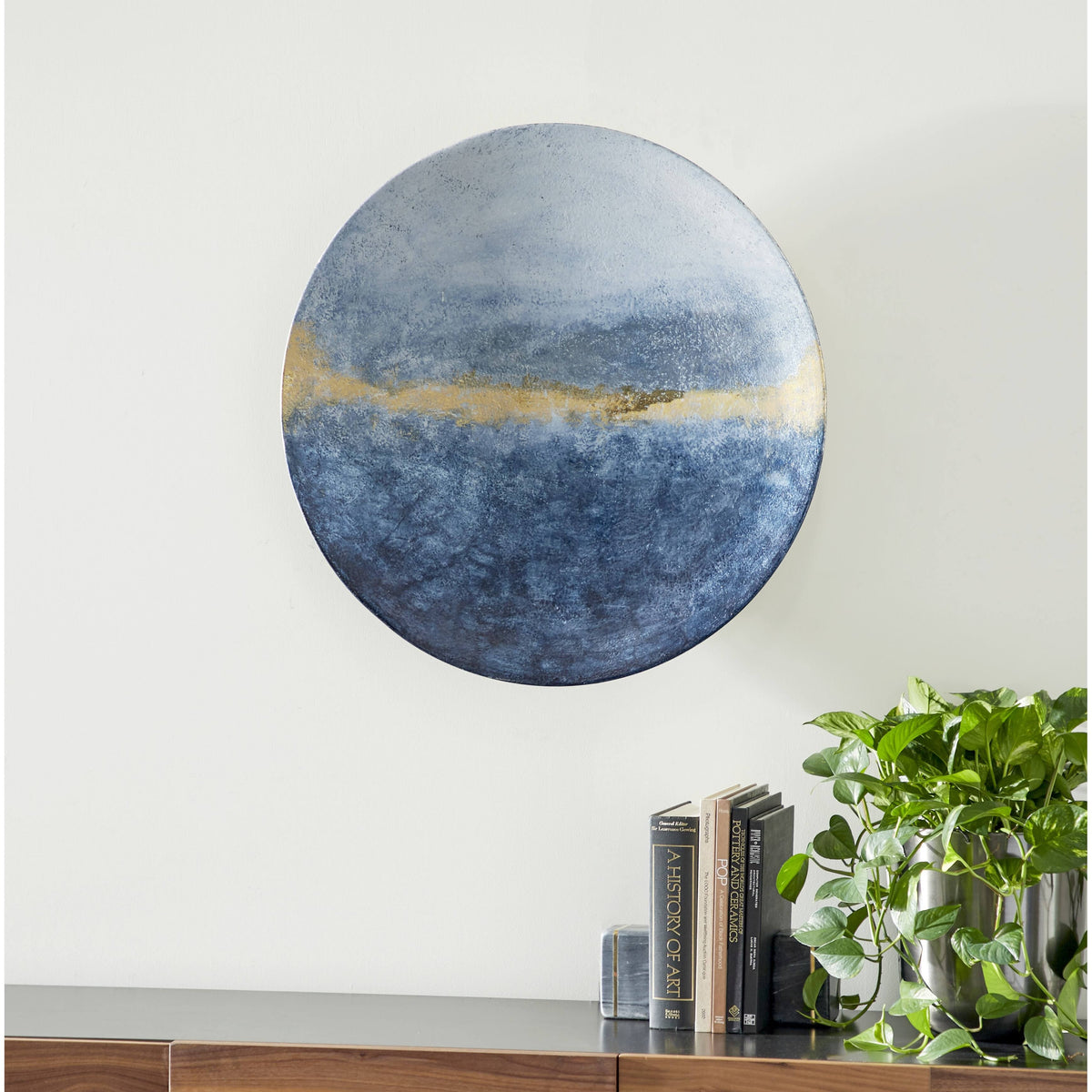 Metal Round Wall Decor A88386