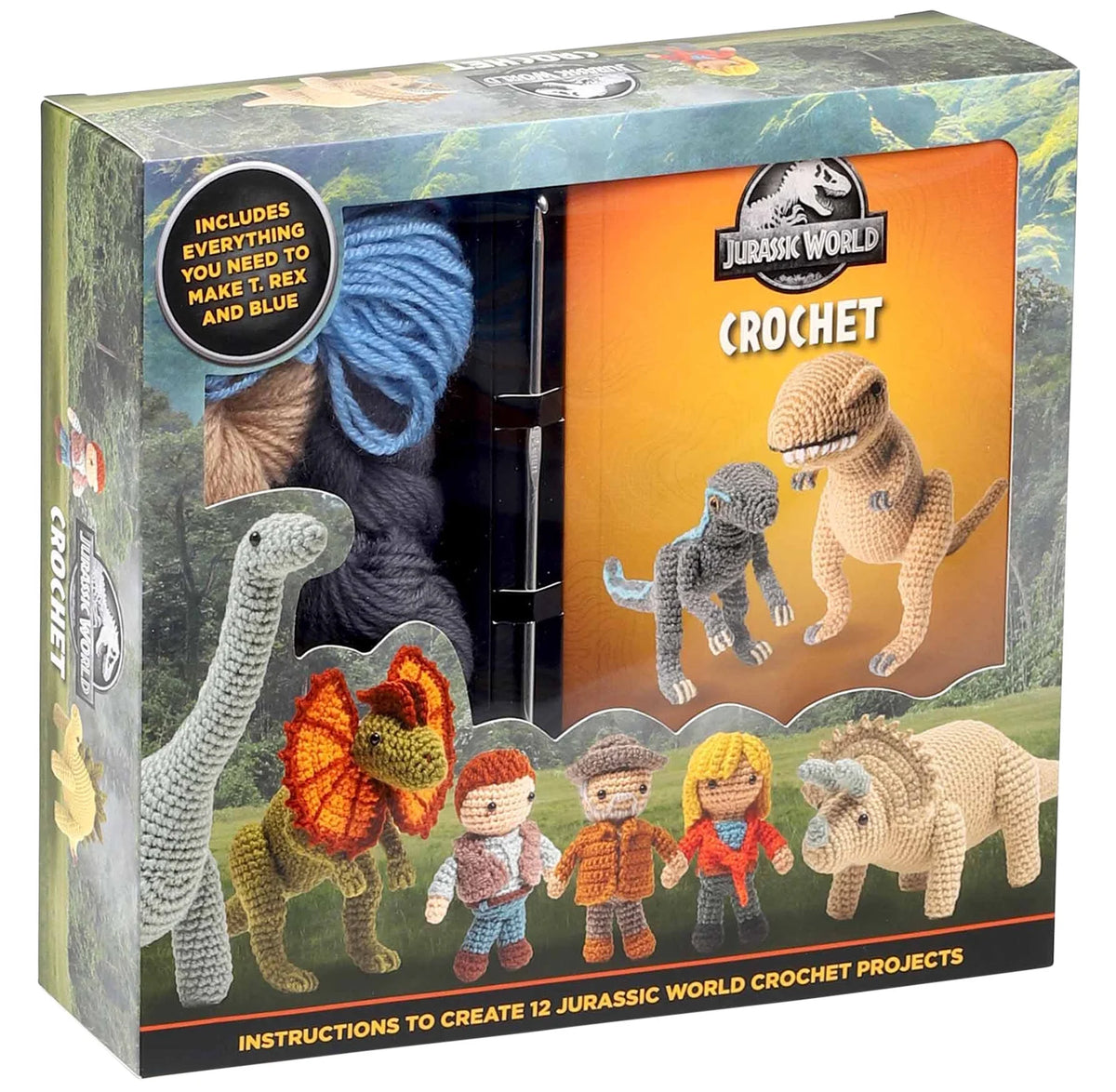 Jurassic World Crochet Kit S6560