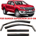 4 Pieces In-Channel Window Deflectors for Trucks V3791