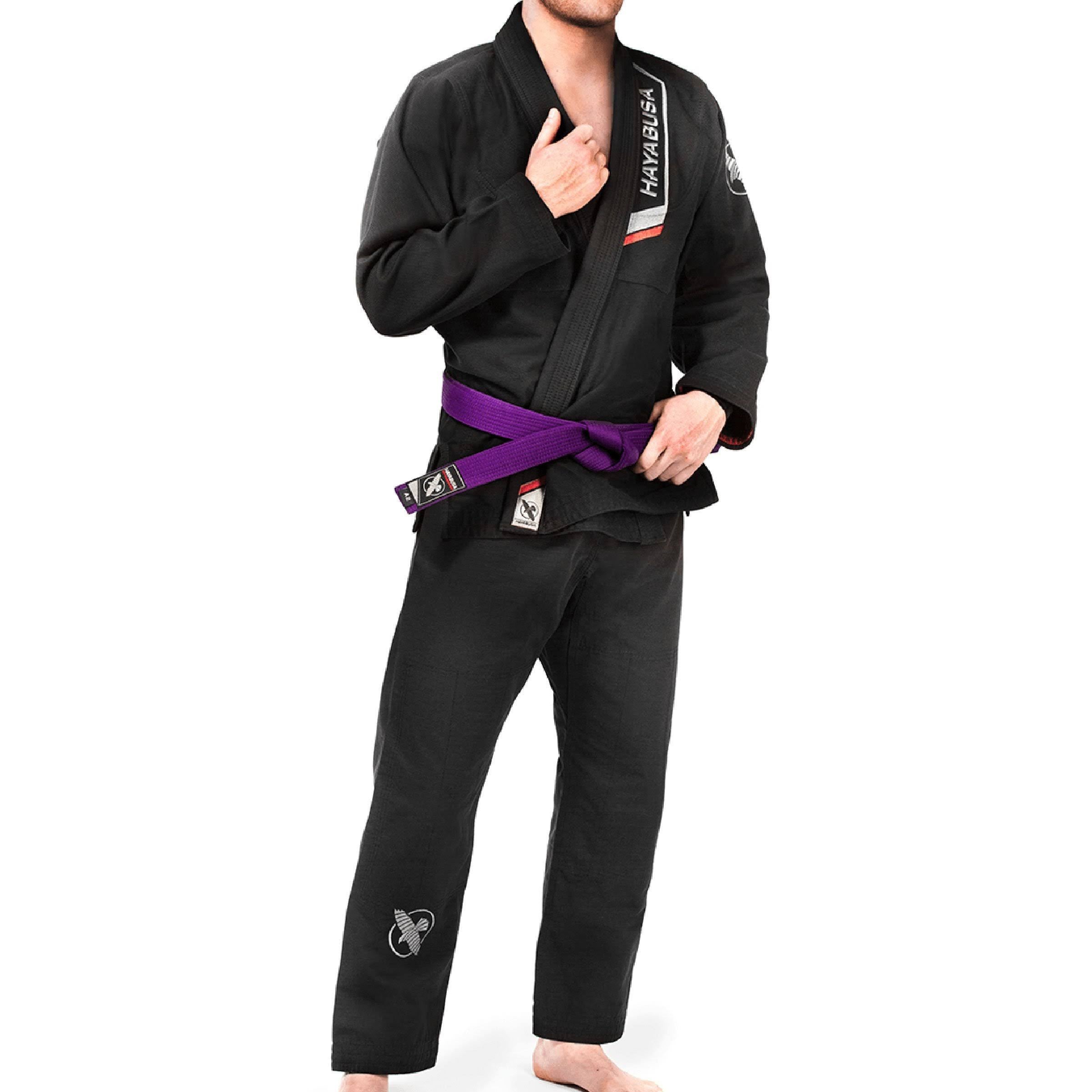 Black Ultra-Lightweight Jiu Jitsu Gi L8352