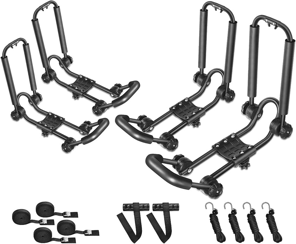 Universal Foldable Kayak Canoe SUP Carrier Car Roof Rack Mount G673