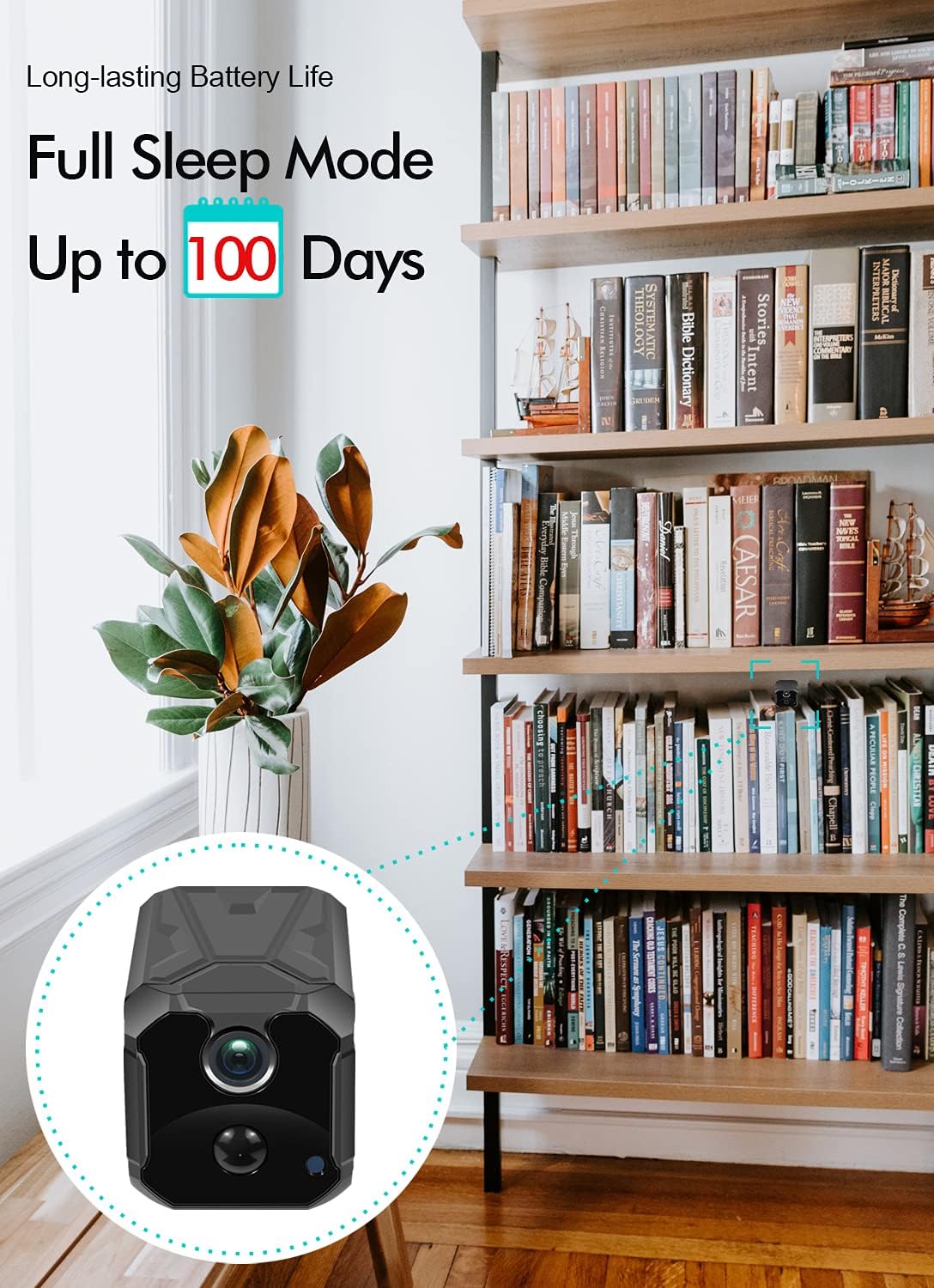 4K UHD Wireless Security Camera, Pack of 2 Y637224