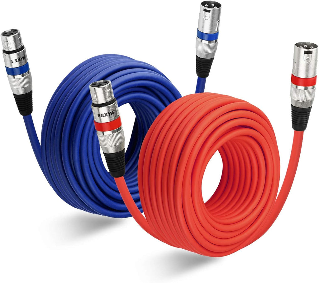 2 Feet XLR Male to Female Balanced Microphone Cable S735005
