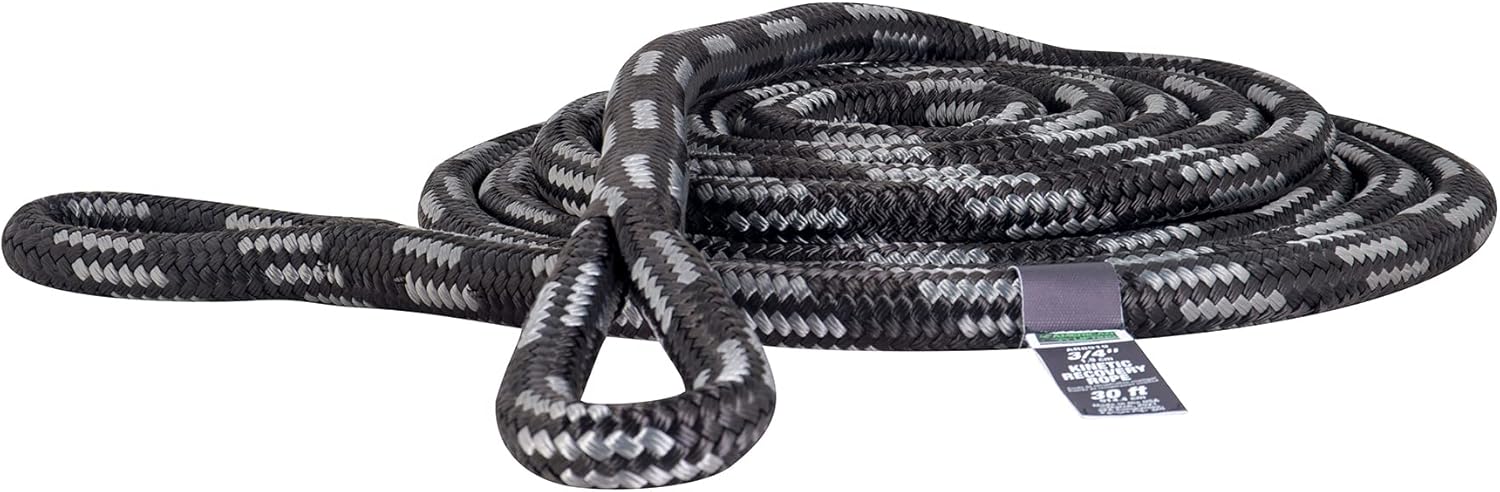 Heavy Duty Off-Road Tow Strap Recover 19,000 Lbs 3/4 x 30’ B698965