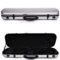Fiberglass Oblong Silver Violin Case C717