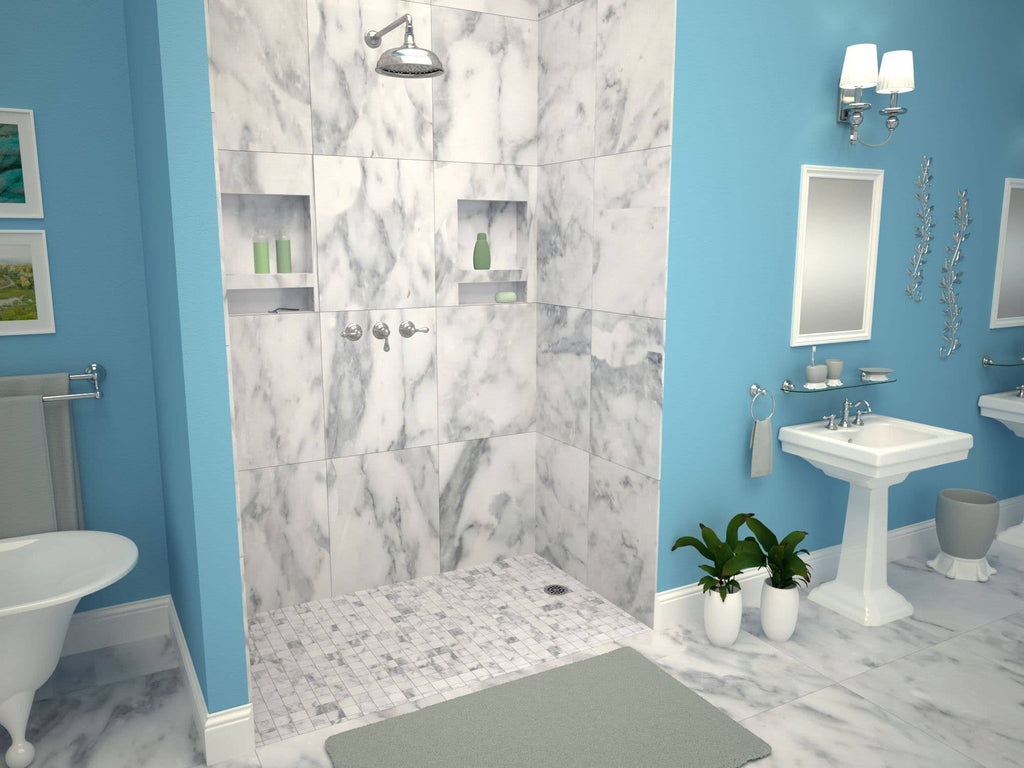 30x22 x 63x22 Shower Base with Drain Plate Z75343