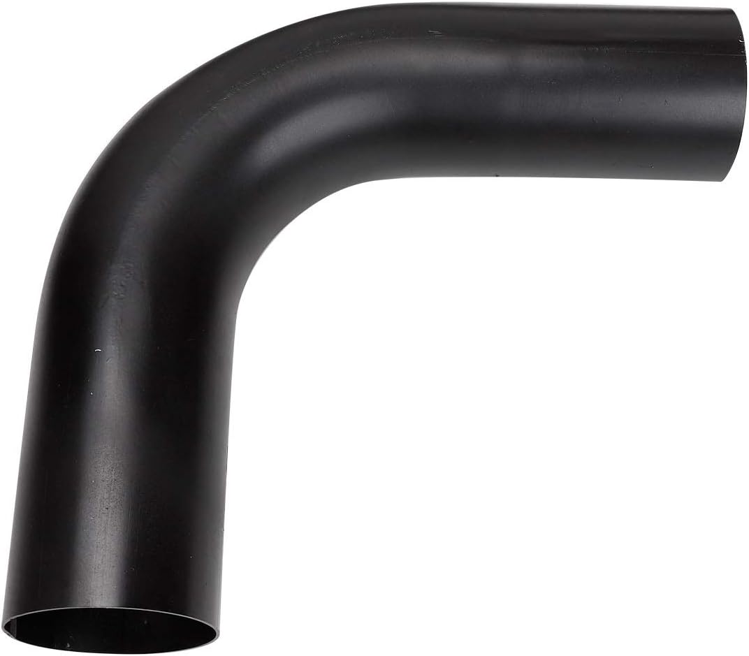 Black 5'' Stainless Steel Universal T Pipe Kit Dual Smoker Exhaust Stack System T823