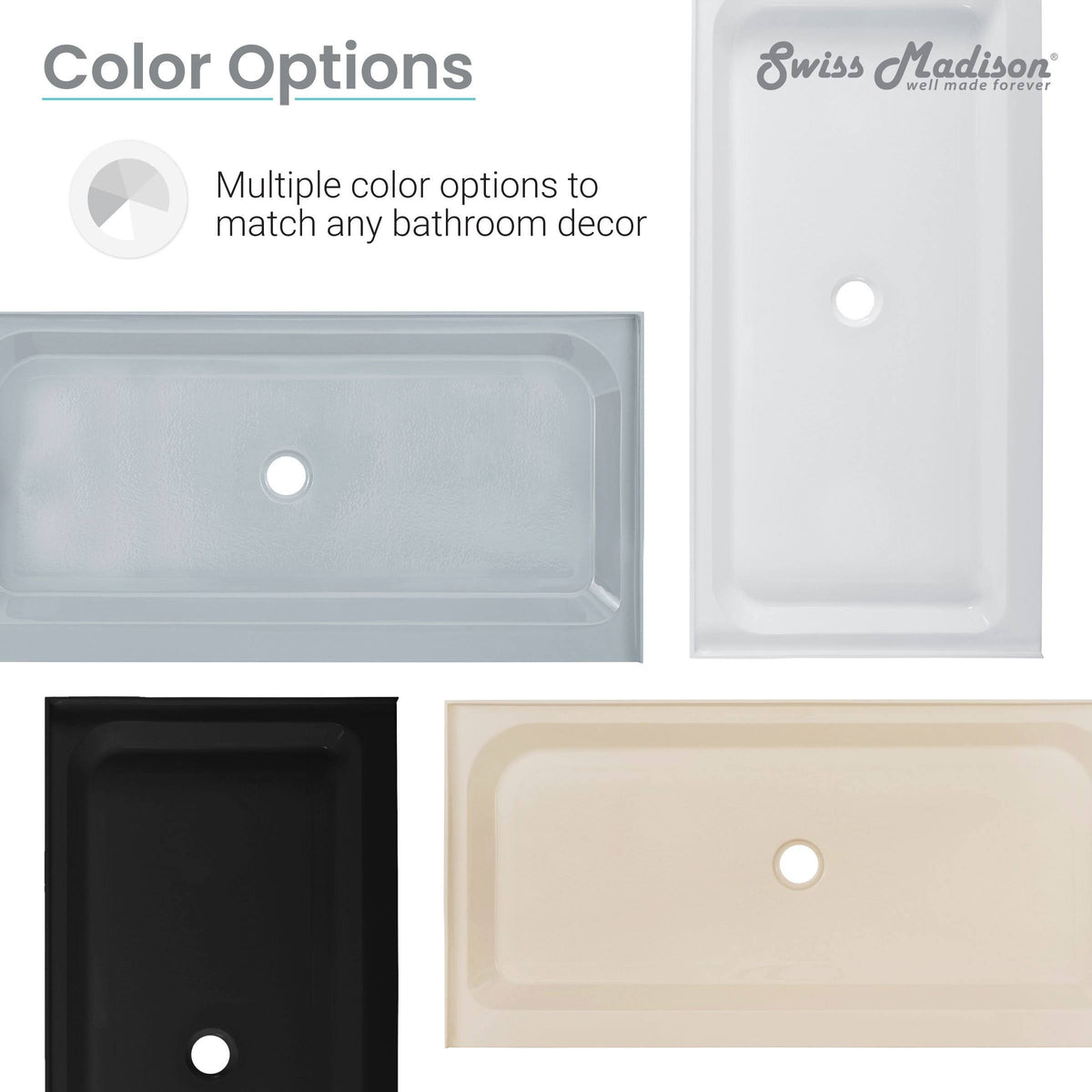 Grey Shower Base E562682