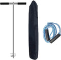 36" Marine Grade Stainless Steel 316 Boat Sand Anchor Kit with Bungee Dock Line and Case, Pack of 2 J566154