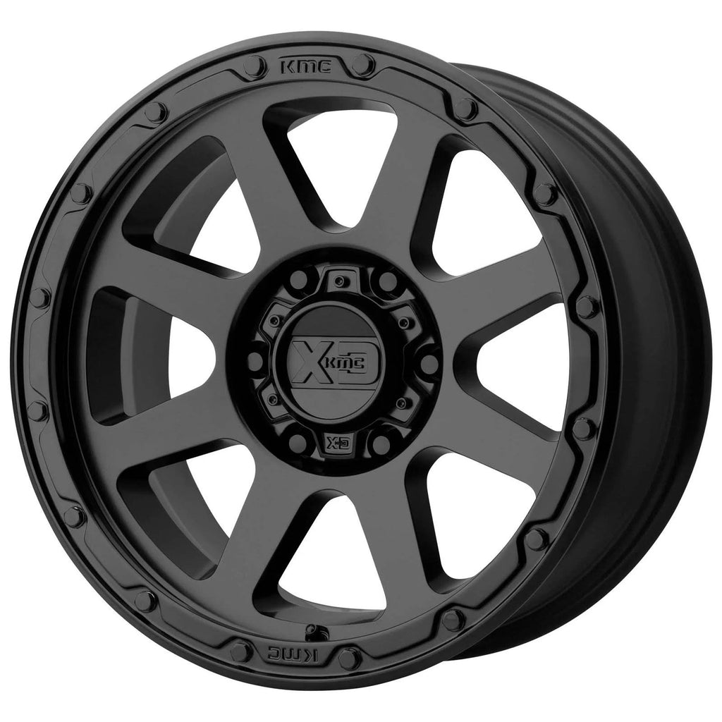 Matte Black 17x9 Wheel E6015