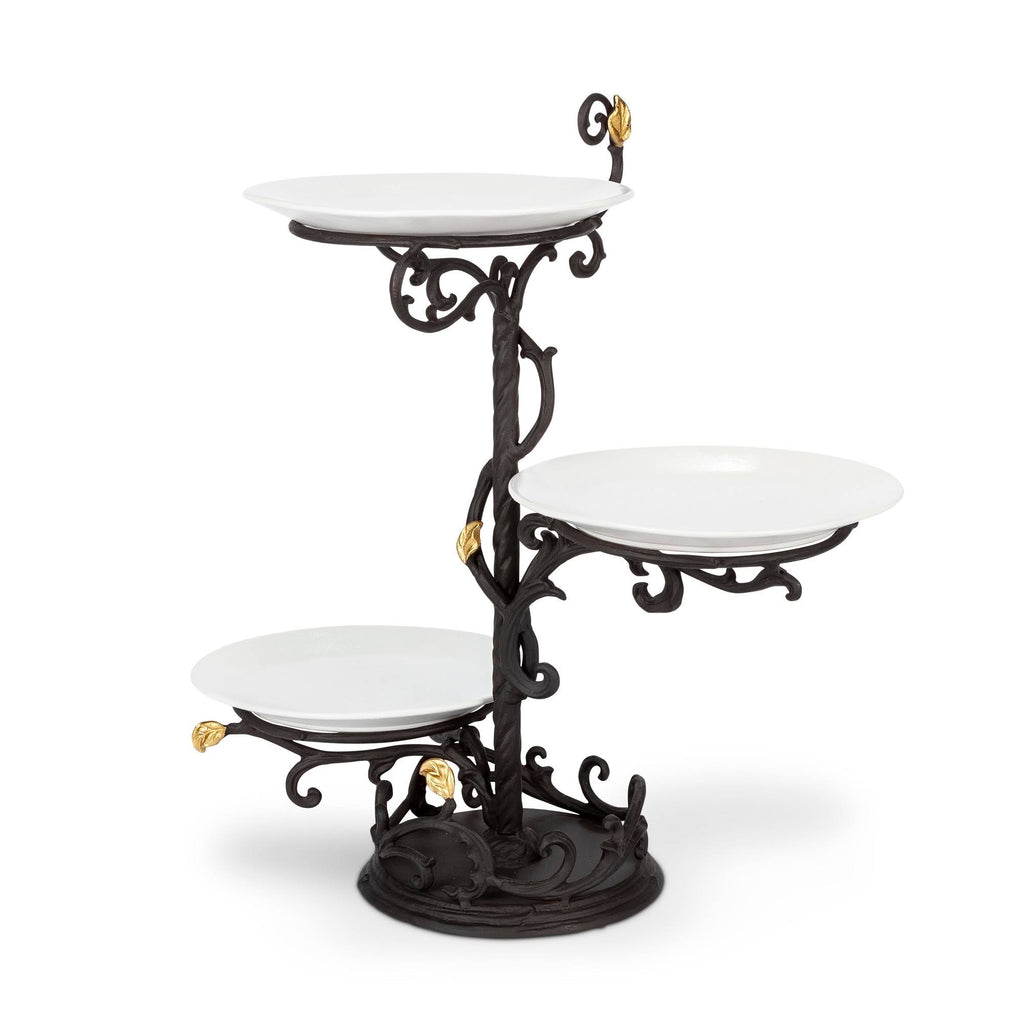 3-Tier Server with Plates Q65078