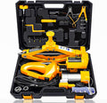 Electric Car Jack 3 Ton 12V with Impact Wrench and Inflator H370