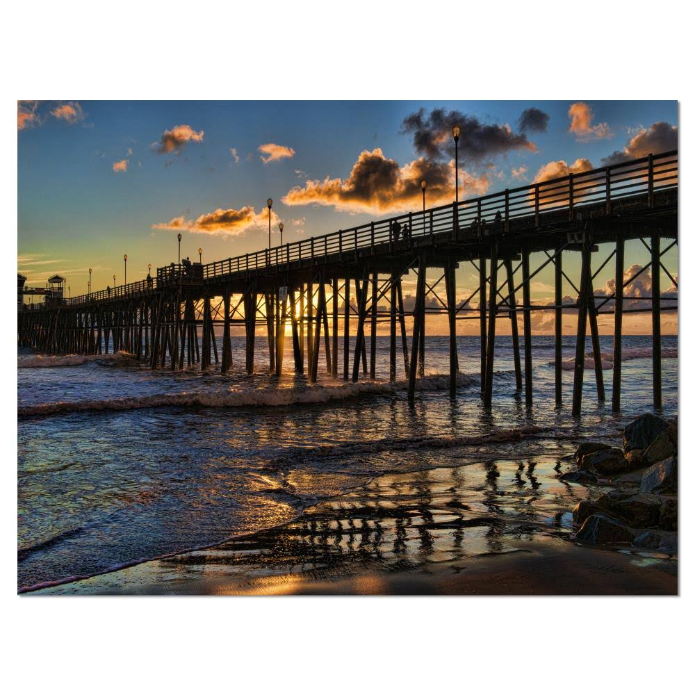 Modern Seascape Canvas Artwork Q41712