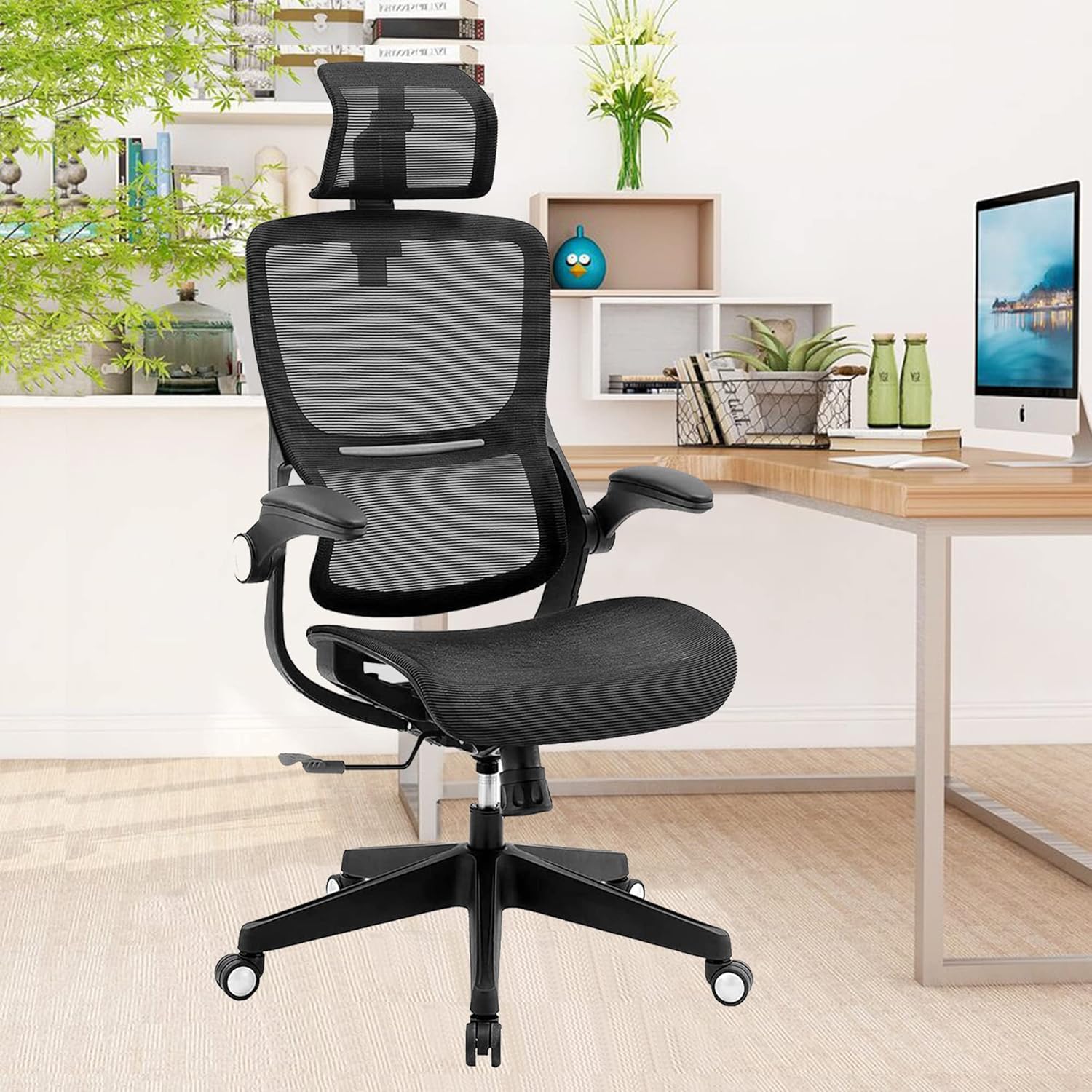 Ergonomic Mesh Office Chair with 3D Lumbar Support G3753